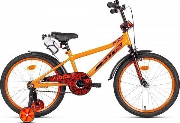 Велосипед SITIS FIDGET 20" (2021) желто-оранжевый
