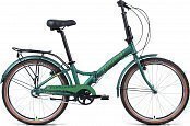Велосипед FORWARD ENIGMA 24 3.0 3ск (2020) зеленый матовый/желтый